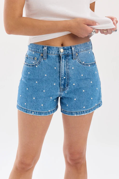 THE KNOCKOUT HIGH RISE SHORT IN FULL CIRCLE
