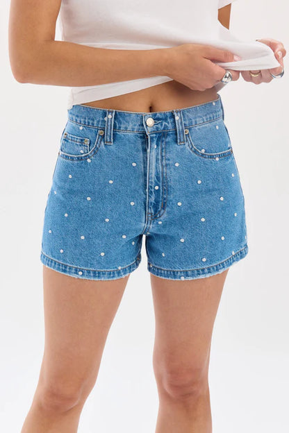THE KNOCKOUT HIGH RISE SHORT IN FULL CIRCLE