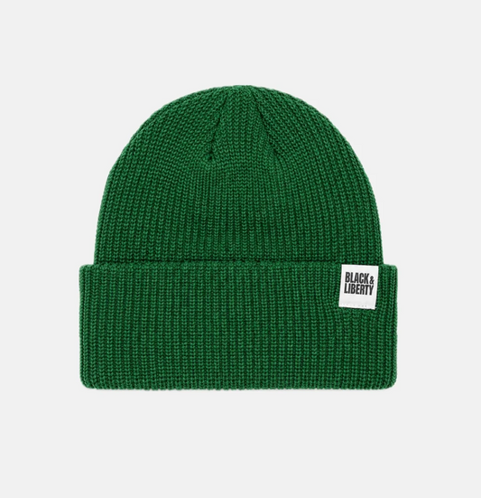 MATCHA RIB KNIT BEANIE
