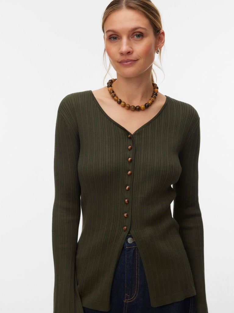 WILLOW V-NECK LONG CARDIGAN