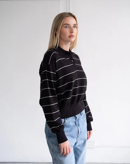 KNIT POLO SHIRT