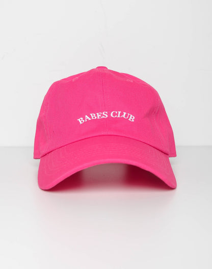 "BABES CLUB" Baseball Cap