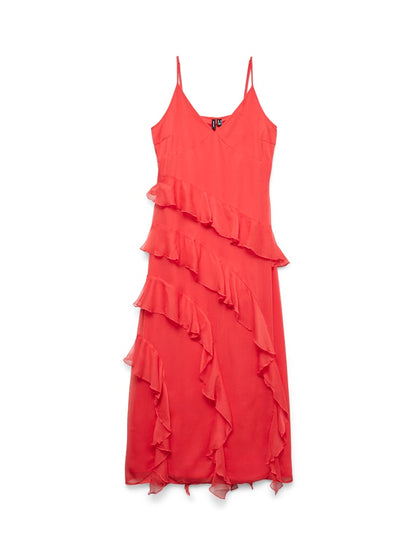 SMILLA LONG FRILL DRESS