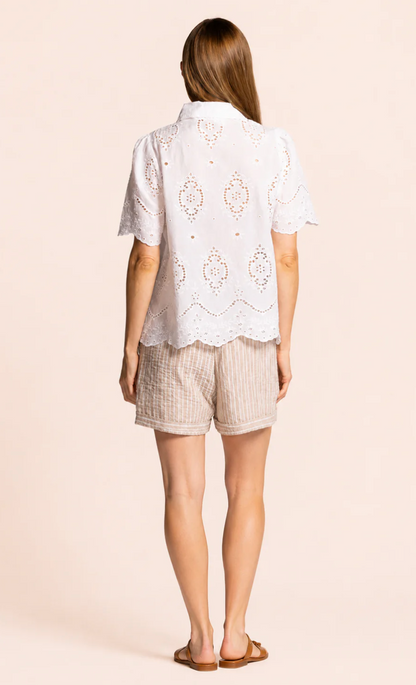 LILY BUTTON UP