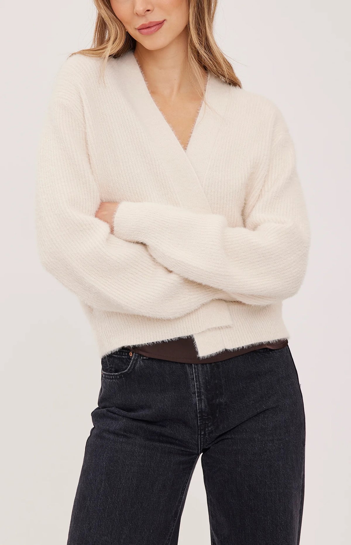 THEODORA CARDIGAN IN CREAM