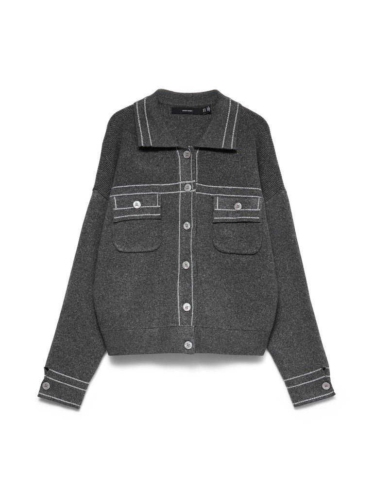 AMBER POLONECK CARDIGAN