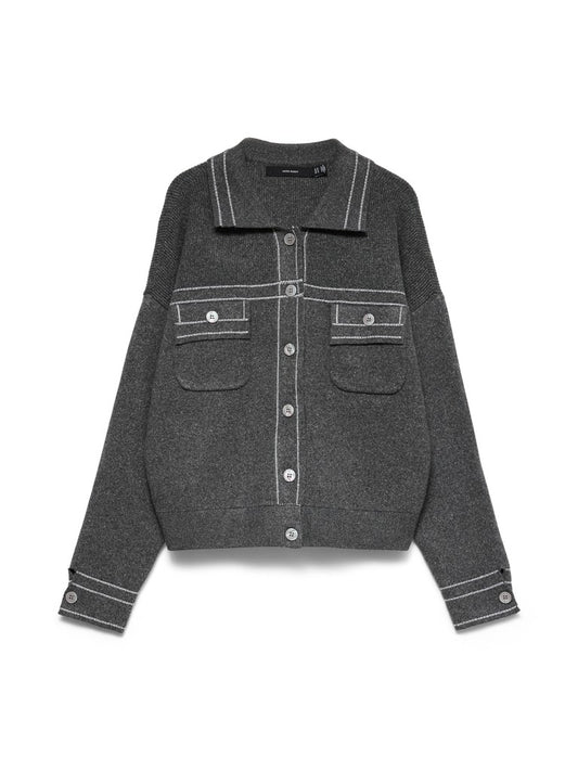 AMBER POLONECK CARDIGAN