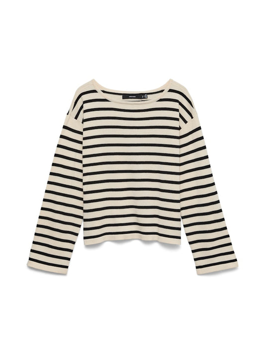 NOMA BOATNECK STRIPED SWEATER