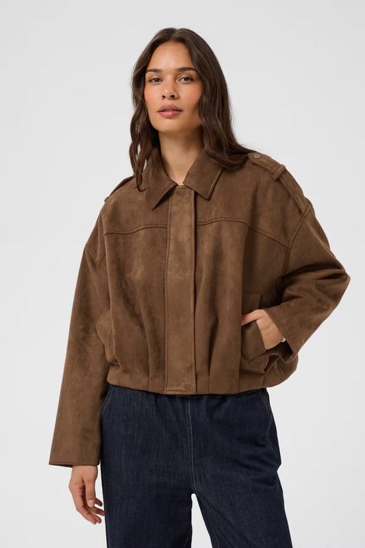 GALILEA SUEDETTE BOMBER JACKET