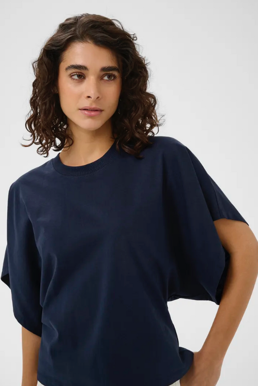 STORMY T-SHIRT IN MIDNIGHT MARINE