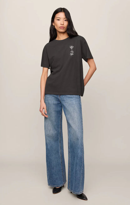 MARTINI GRAPHIC BOYFRIEND TEE