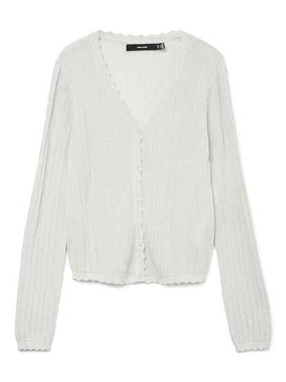 LUXLIGHT - Pointelle Cardigan