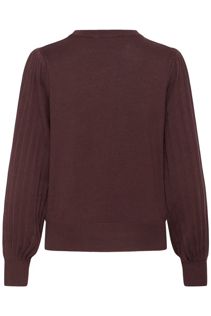 LONE KNIT PULLOVER IN FUDGE