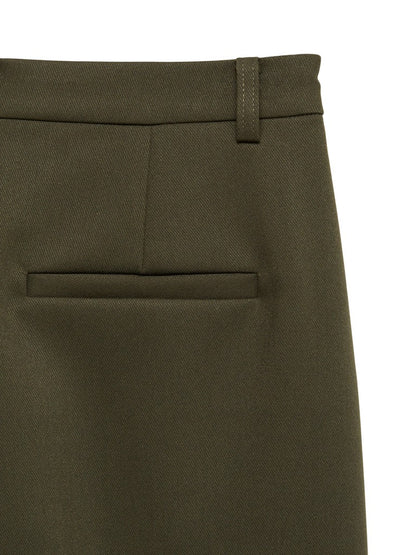 ELMA WIDE PANT IN FOREST GREEN