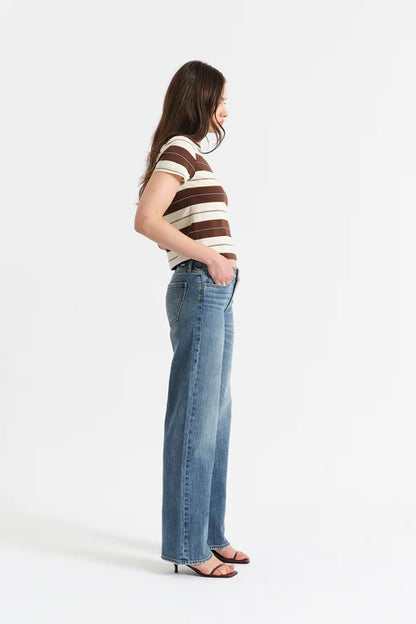 KEEPER - Low Rise Straight in Heart Beat Vintage
