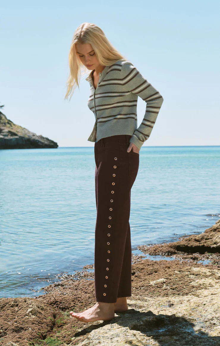 MADINA COZY STRIPE CARDIGAN