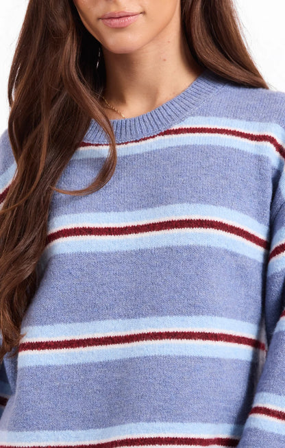HUDSON STRIPE SWEATER