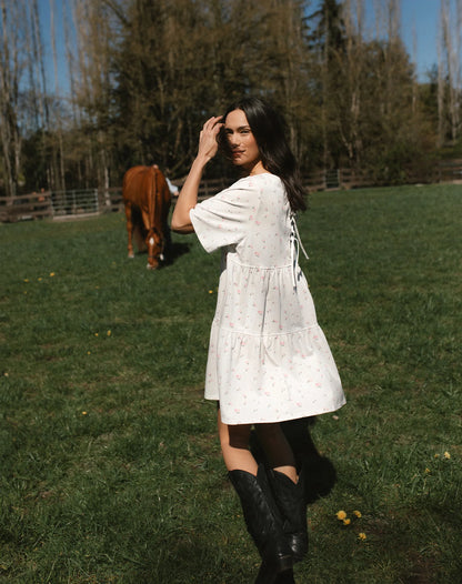 FLORAL TIERD DRESS