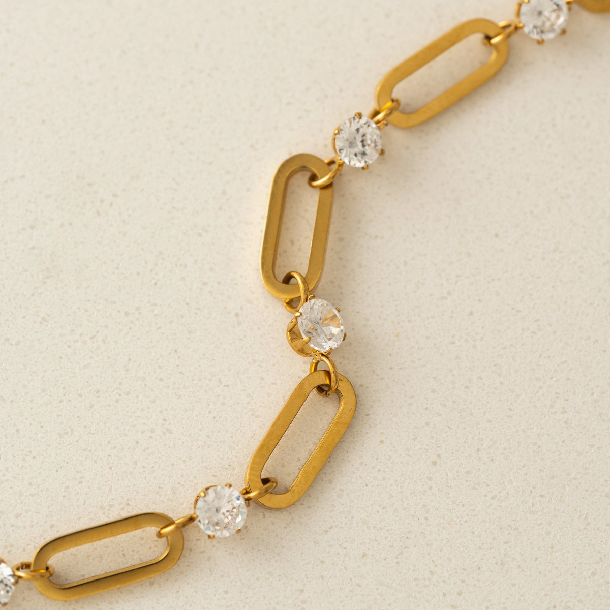 Riva CZ U-Link Bracelet