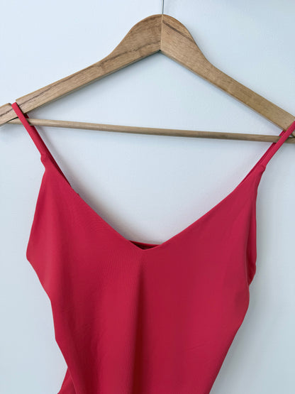 VAREN Deep V Body suit - Cherry