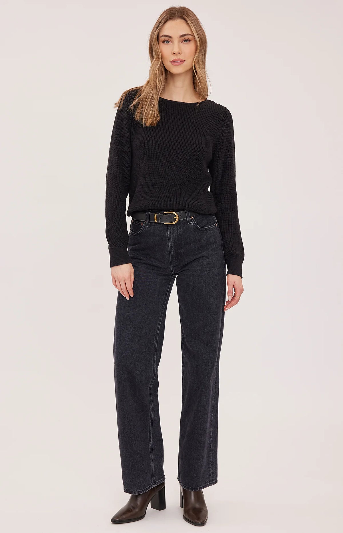 RAMONA SWEATER IN BLACK