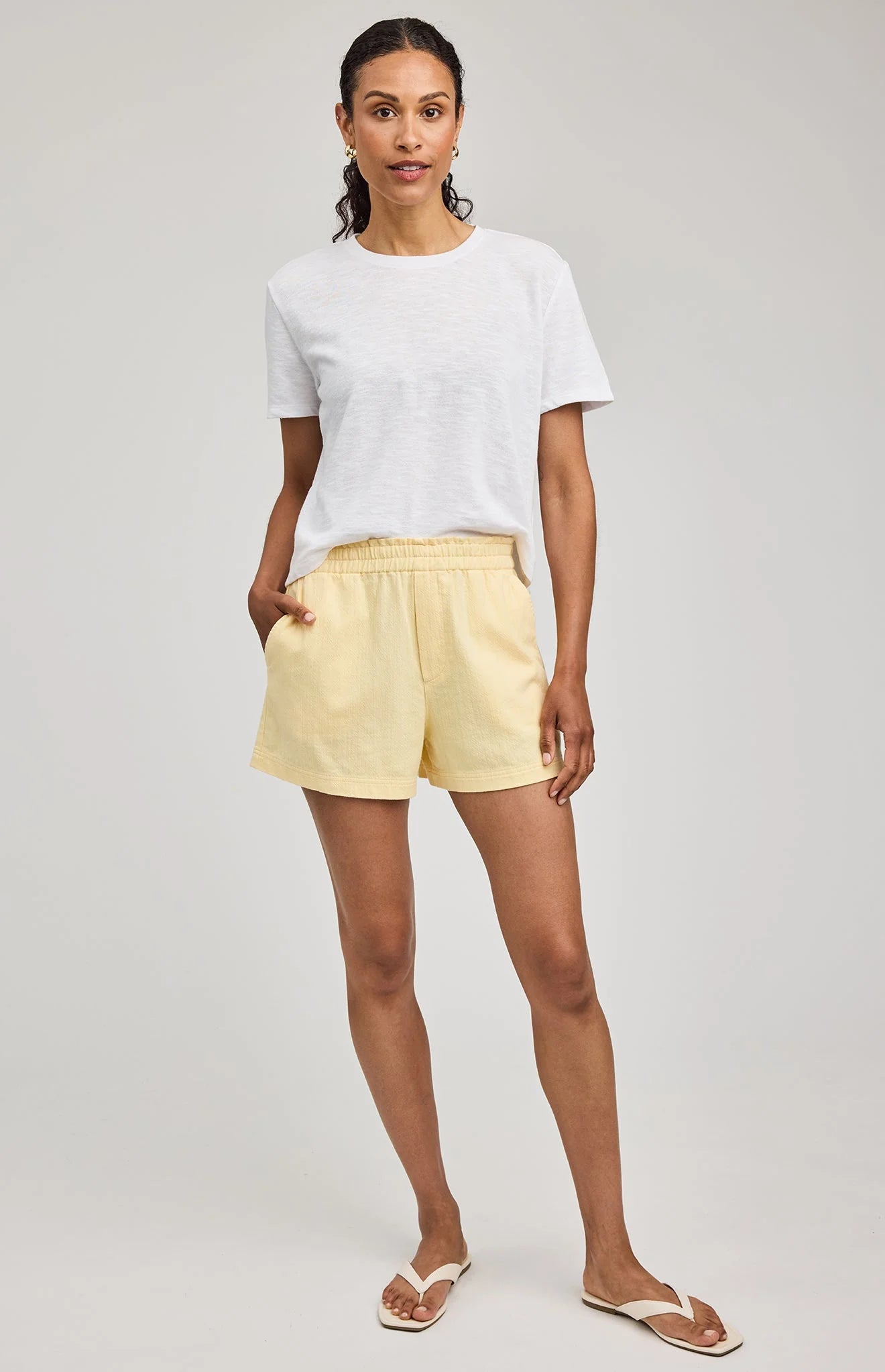 CLEO Shorts Cornsilk
