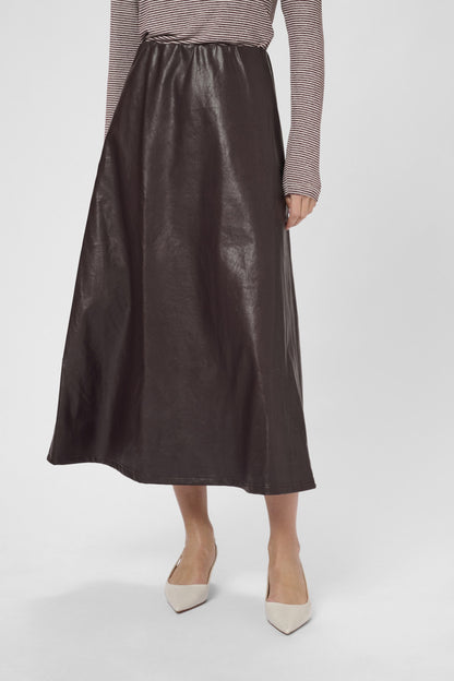 LILLI LEATHER SKIRT