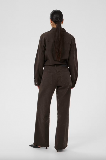 BROOK JEANS IN COFFEE BEAN
