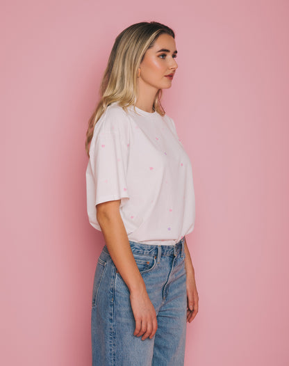 TINY HEART - Oversized Tee