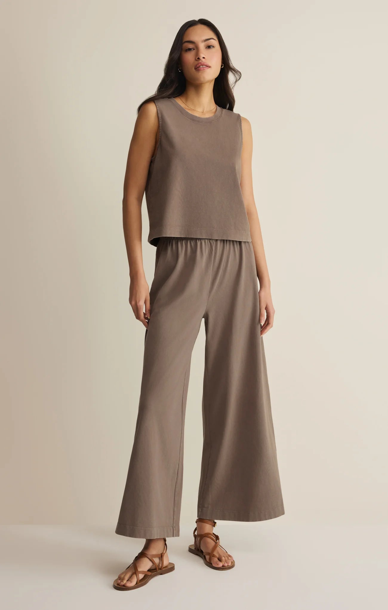 SLOANE COTTON JERSEY TANK