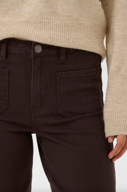 BROOK JEANS IN COFFEE BEAN