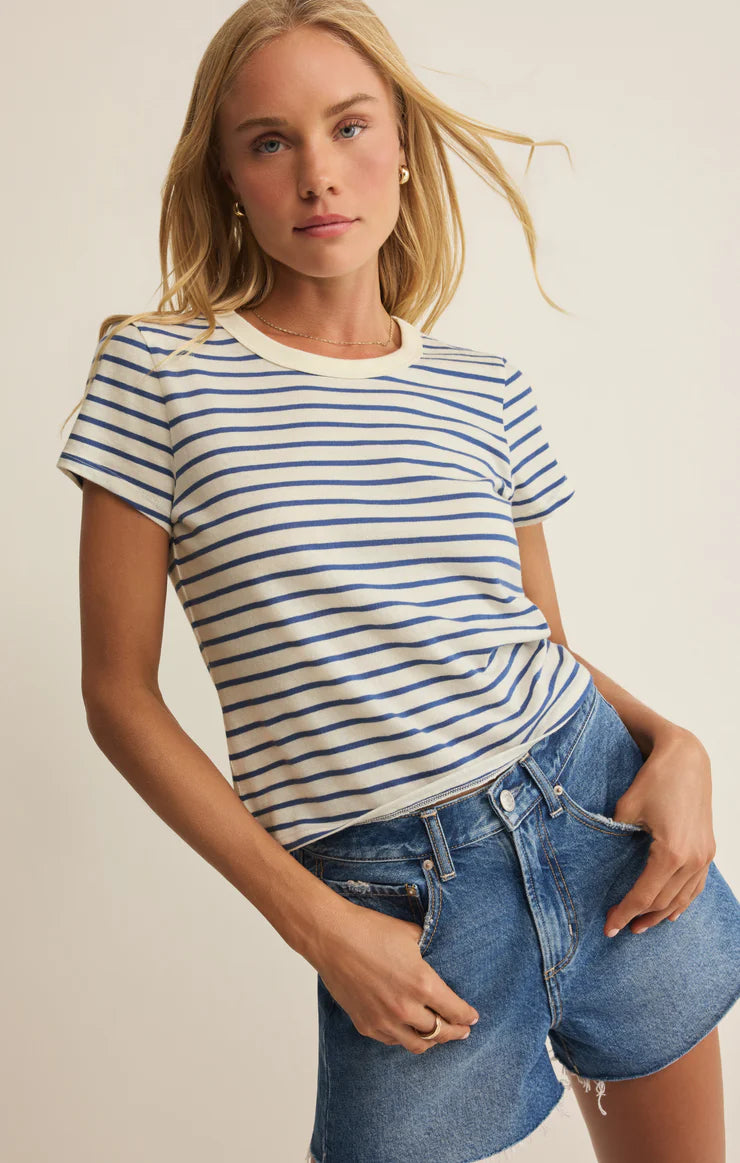JUNIE STRIPED TEE