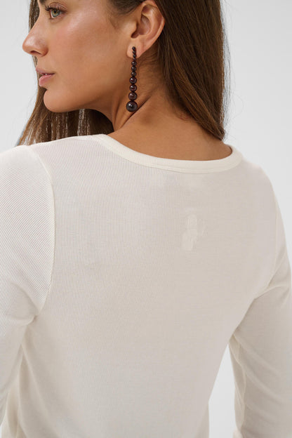 NAI LONG SLEEVE IN WHITE