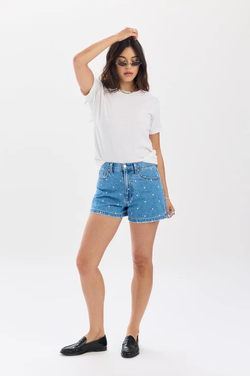 THE KNOCKOUT HIGH RISE SHORT IN FULL CIRCLE