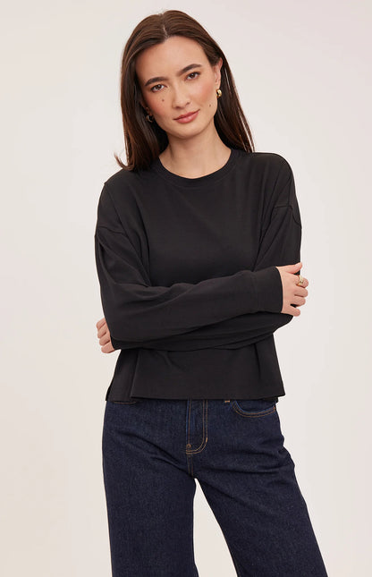 EASTON LONG SLEEVE IN BLACK