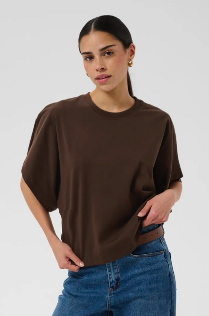 STORMY TSHIRT IN COFFEE BEAN