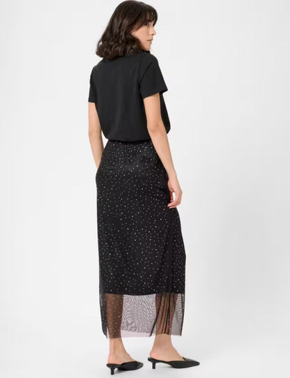 STINNA - Long Mesh Skirt