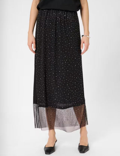 STINNA - Long Mesh Skirt
