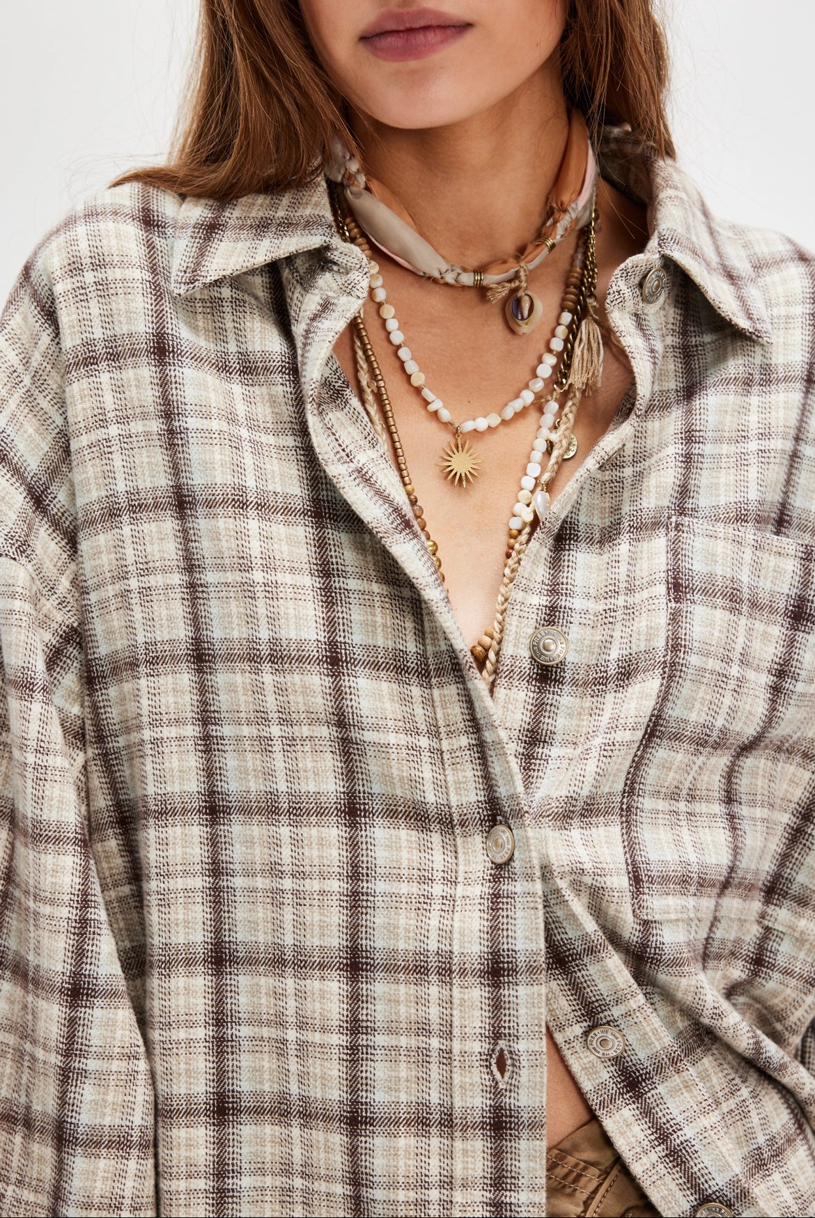 ASHLEY - Plaid Shirt