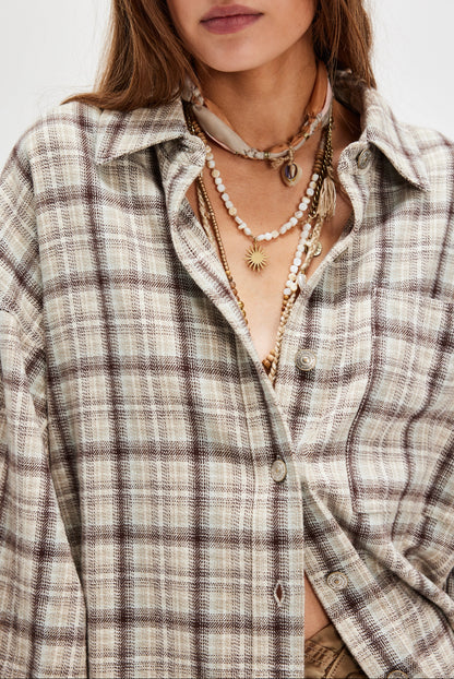 ASHLEY - Plaid Shirt