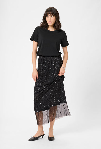 STINNA - Long Mesh Skirt