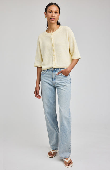 GENEVIEVE - Top Corn Silk