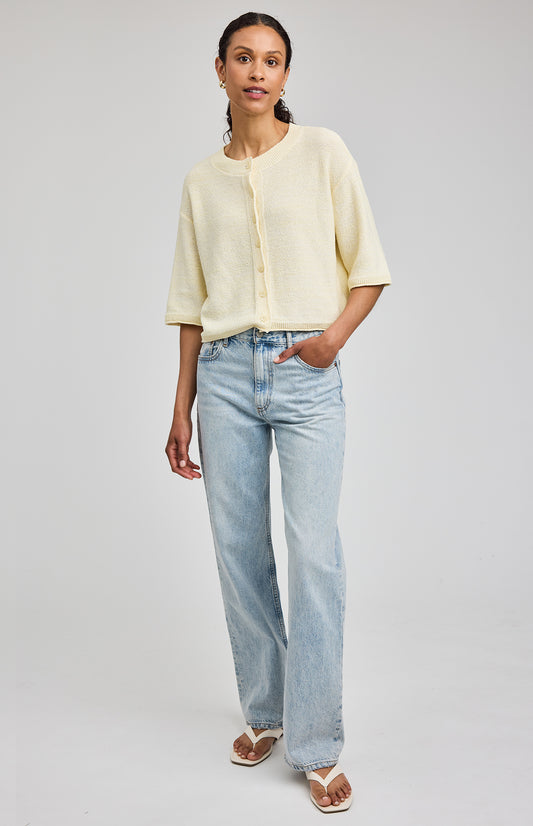 GENEVIEVE - Top Corn Silk