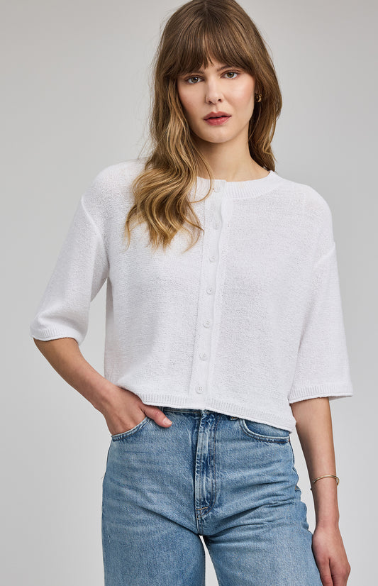 GENEVIEVE Top White
