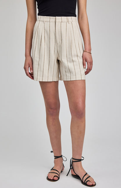 ALMA - Shorts Linen Stripe