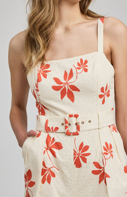 MARTA Romper Cream Floral