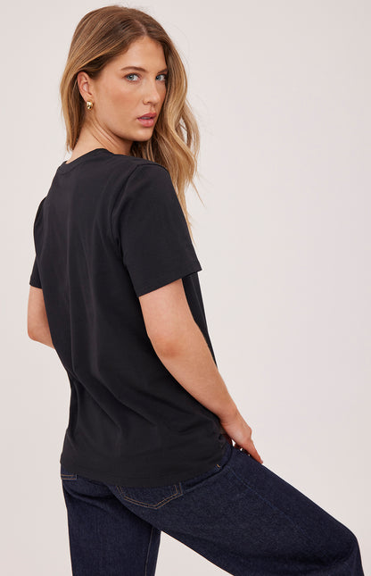 VICTORIA T-SHIRT - BLACK