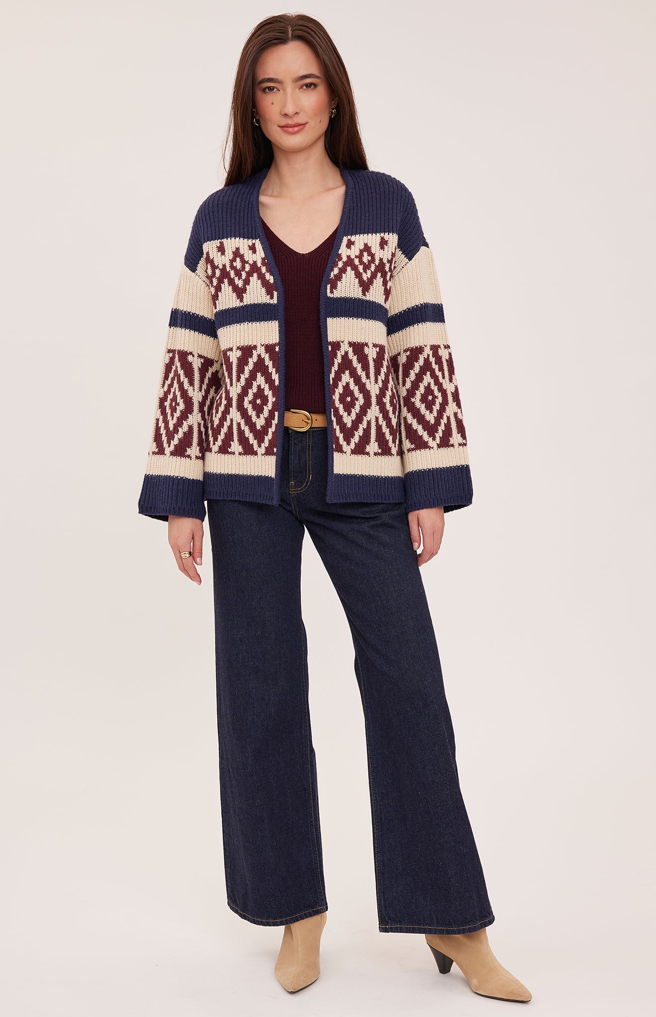 DORIAN CARDIGAN - NAVY