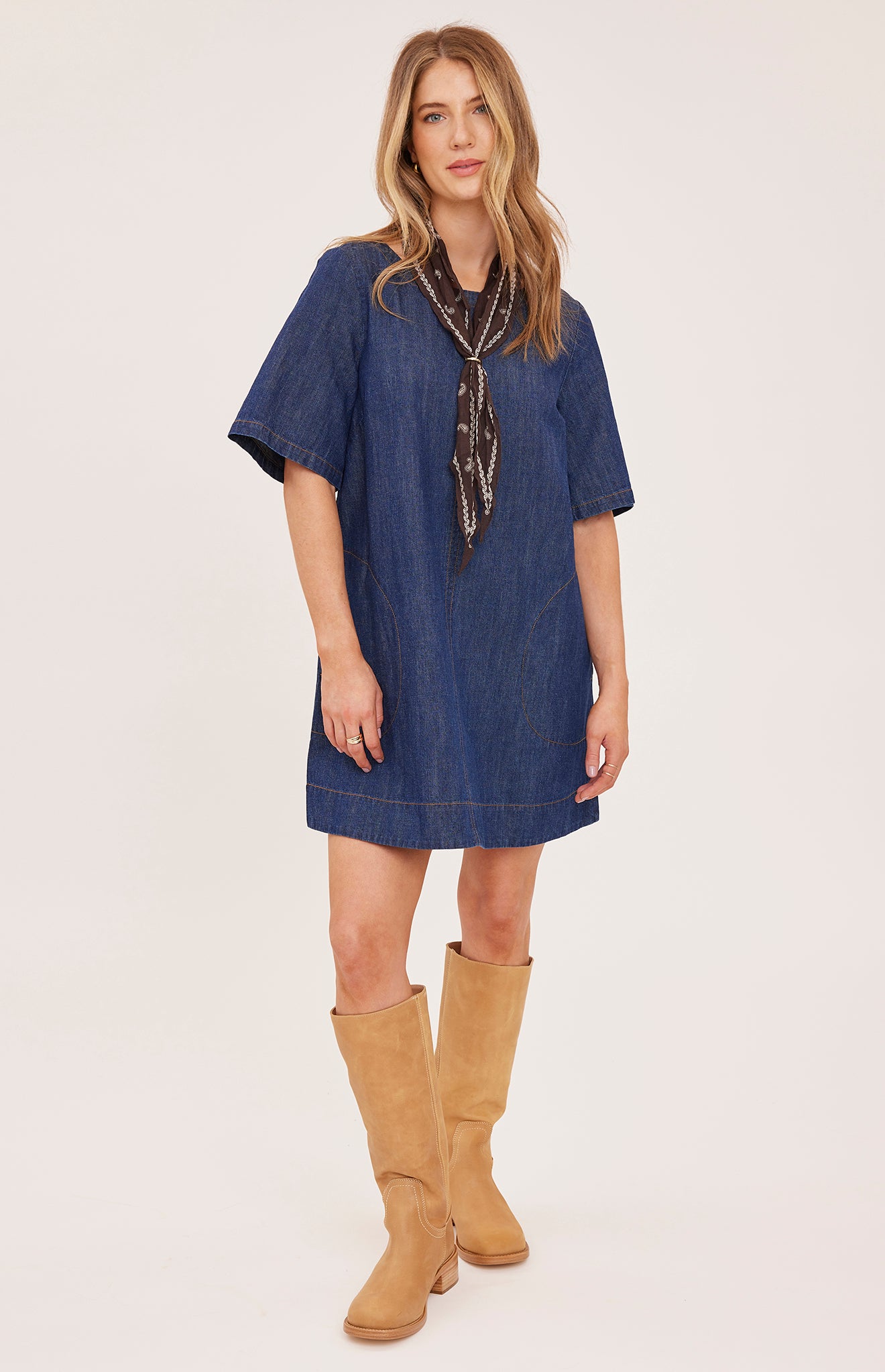 PENELOPE DENIM DRESS