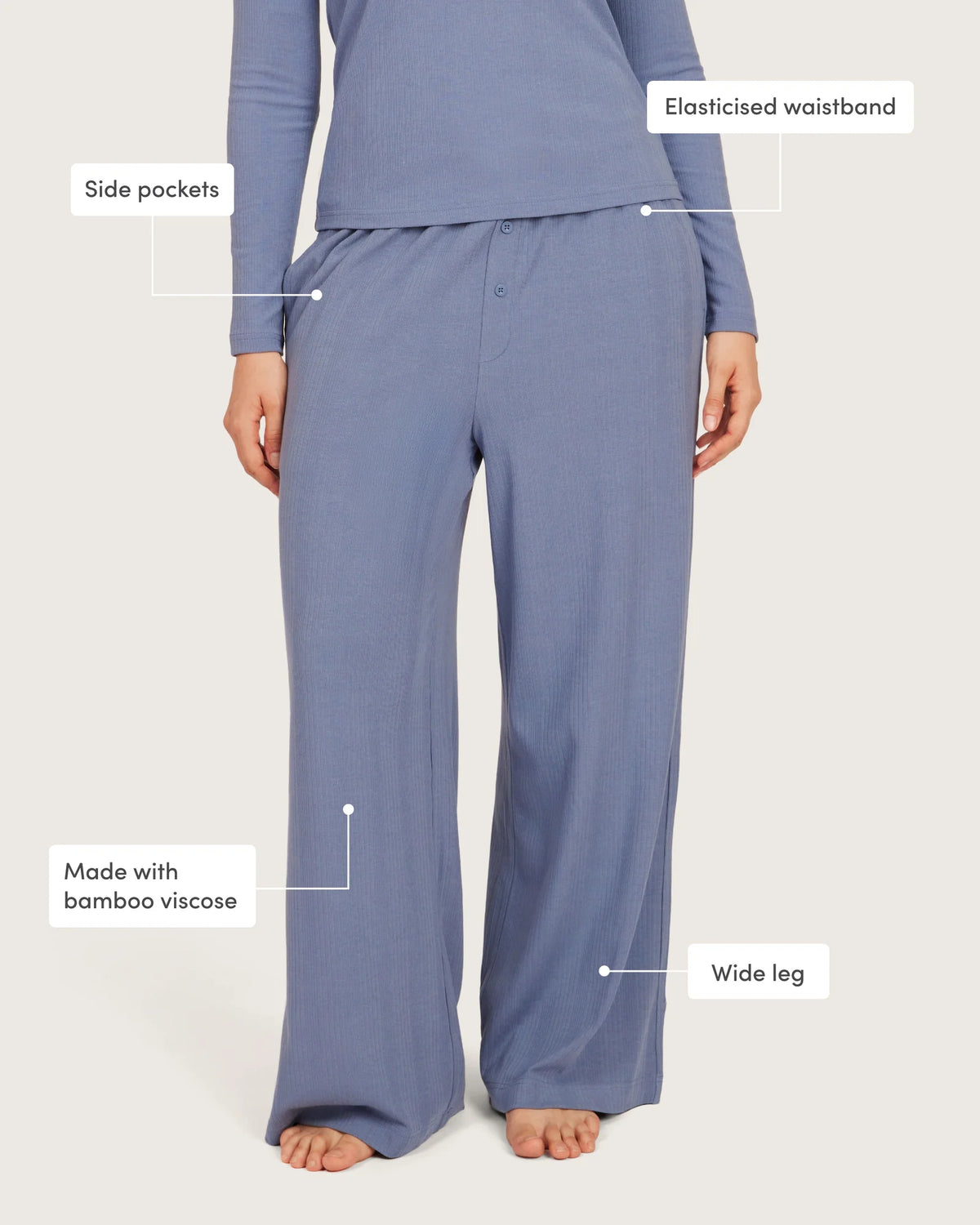 Aira rib pant